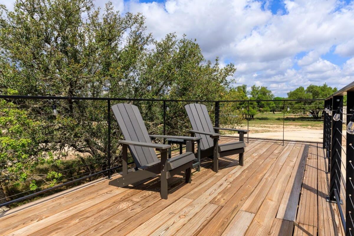 New Oak Grove-Container Retreat Villa Fredericksburg Bagian luar foto